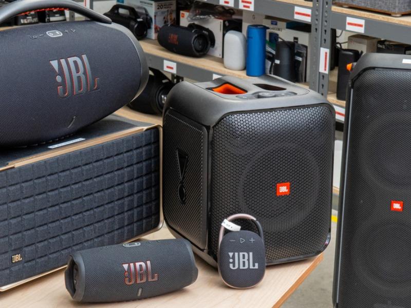 اسپیکرهای برند دیووم و jbl (قابل حمل)