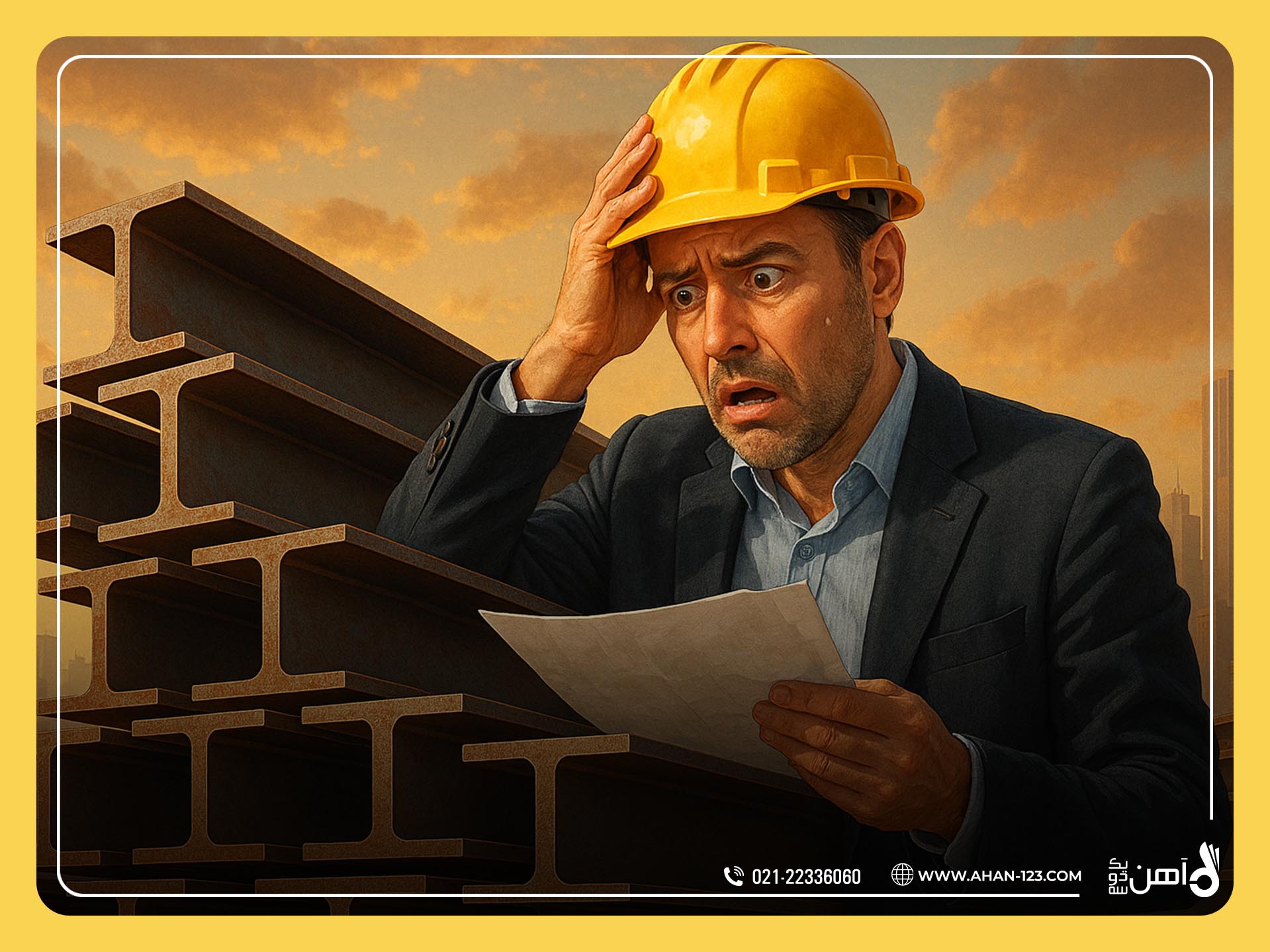 چرا گرانی تیرآهن اصفهان مورد توجه پیمانکاران است؟