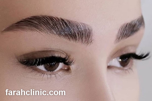 هزینه کاشت ابرو بدون جراحی به روش میکرو در تهران | فرح کلینیک