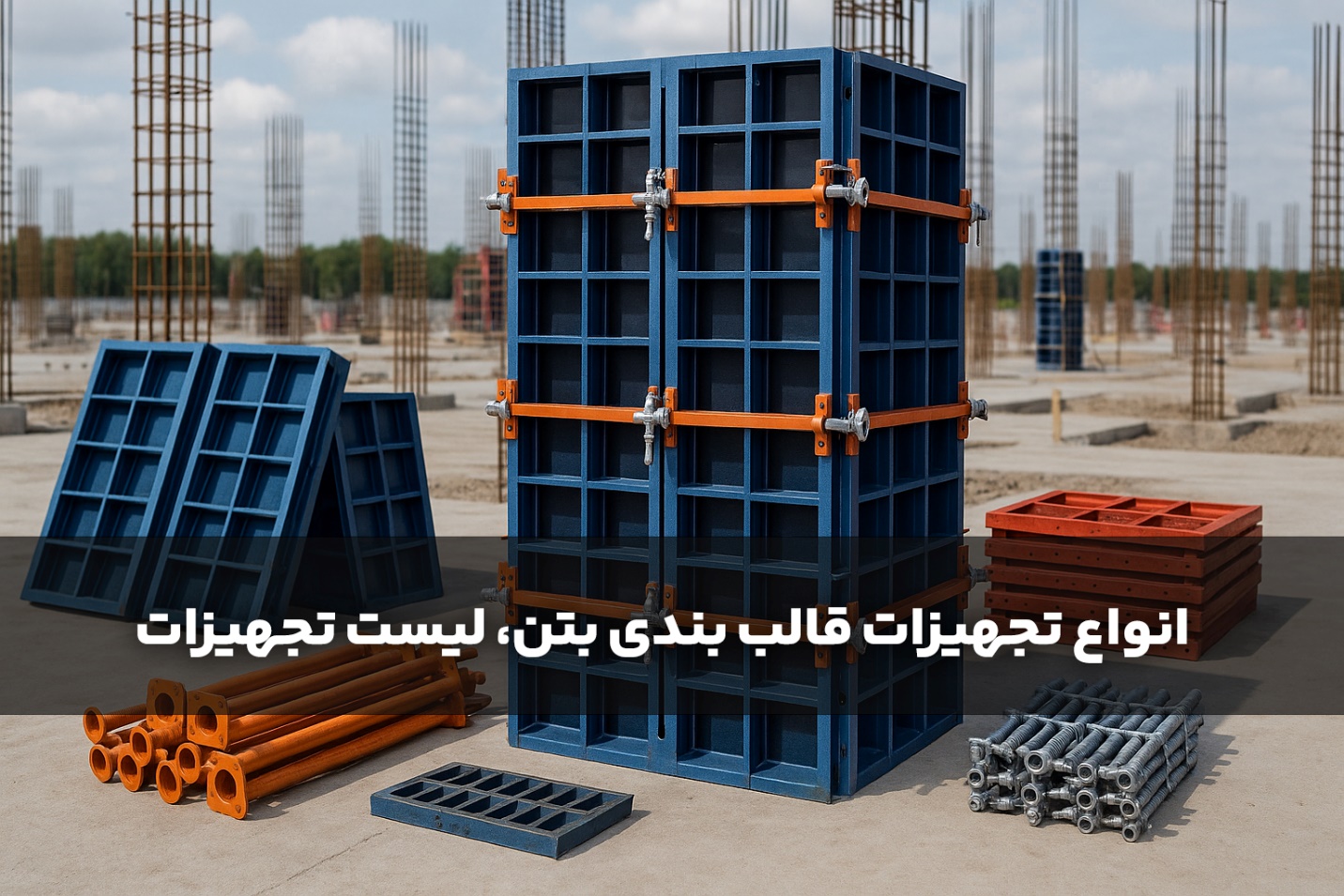 انواع تجهیزات قالب بندی