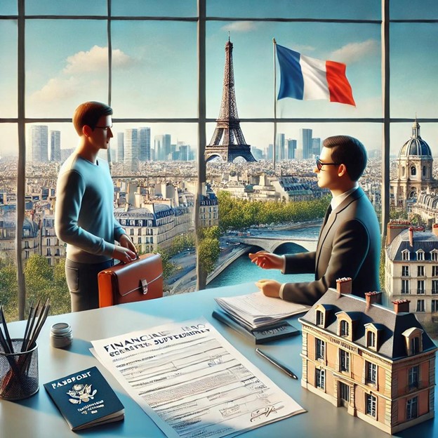 ویزای تمکن مالی فرانسه