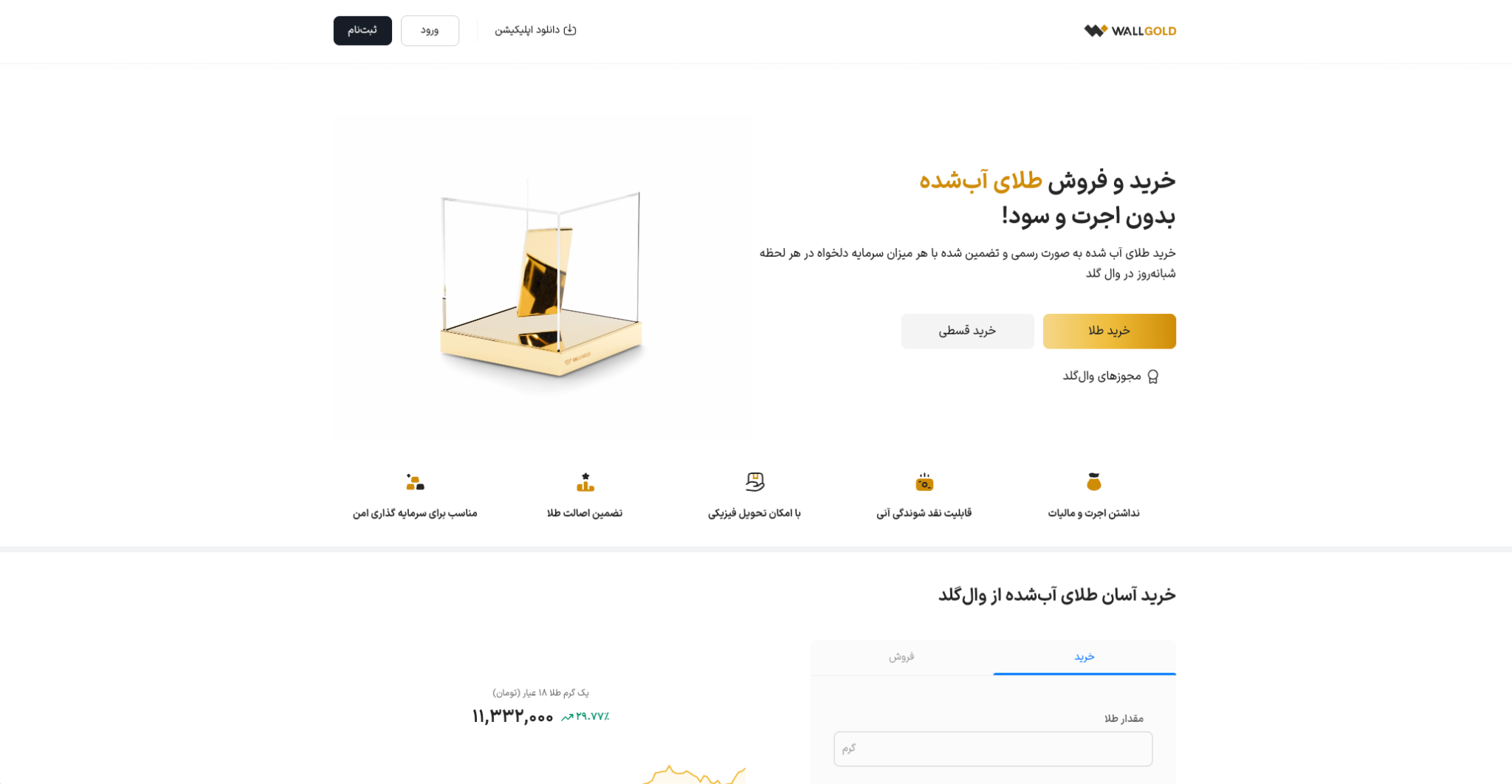 آیا وال گلد معتبر است؟ بررسی کامل خدمات و اعتبار وال گلد 2