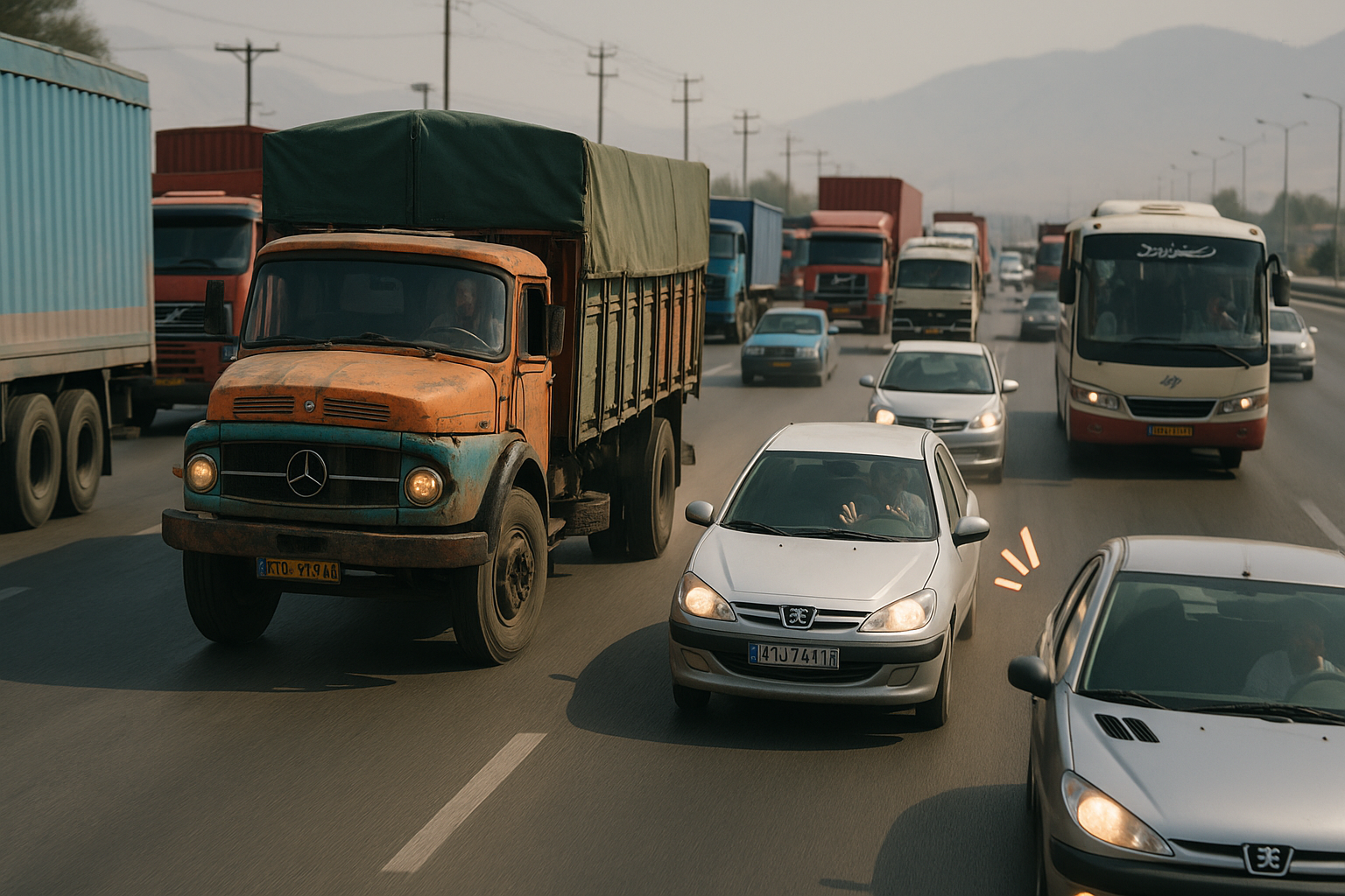 گلایه رانندگان حرفه‌ای از جریمه‌های اشتباهی