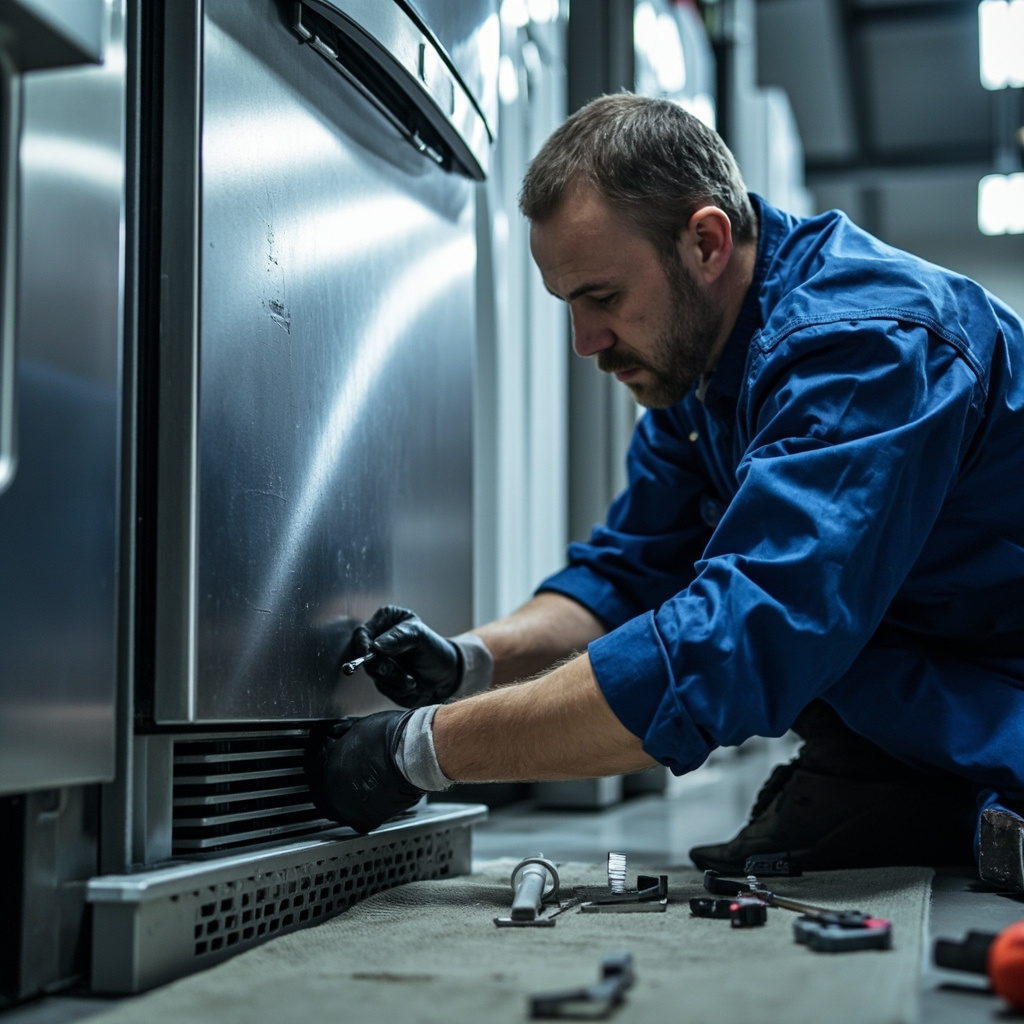 محل دریچه تهویه فریزر بوش