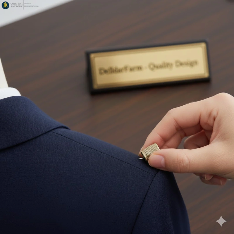 کیفیت پارچه و طراحی ارگونومیک لباس فرم اداری دلدارفرم