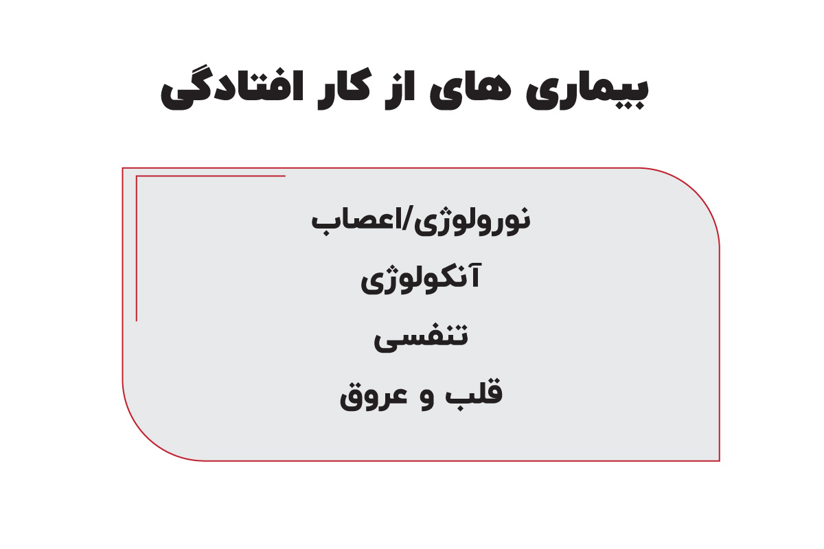 بیماری های ازکارافتادگی