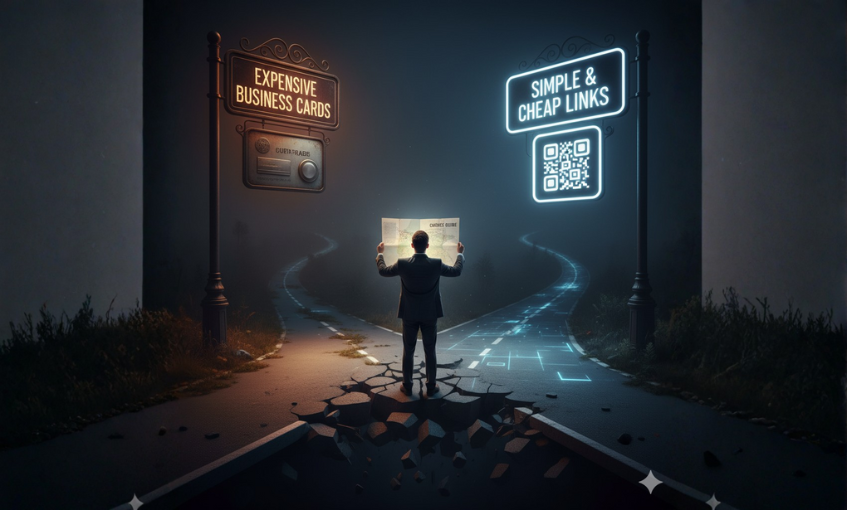 انواع کارت ویزیت الکترونیکی کدام است