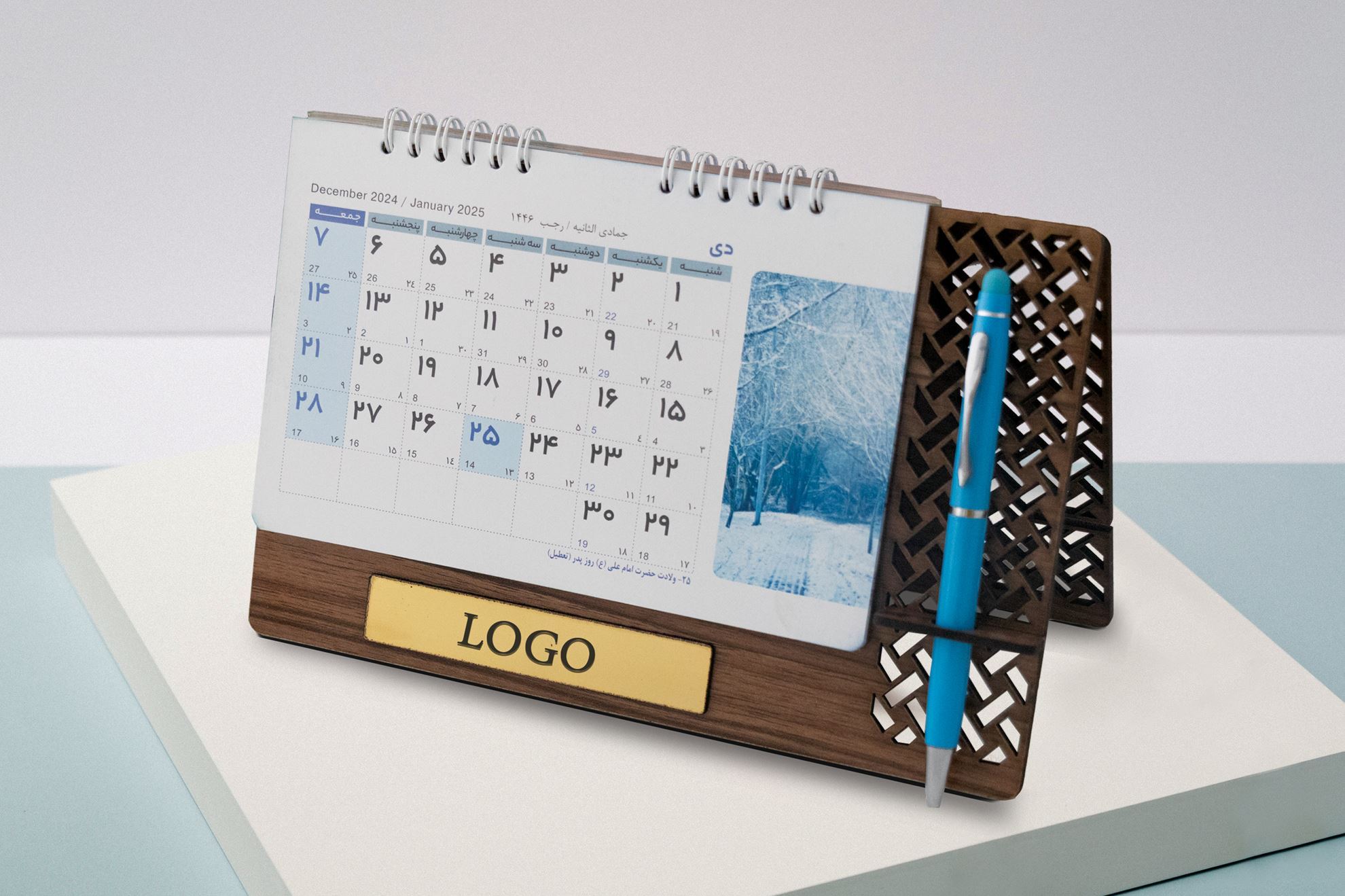 انتخاب تقویم رومیزی خاص برای برند