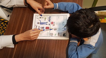 گفتاردرمانی کودک فلج مغزی