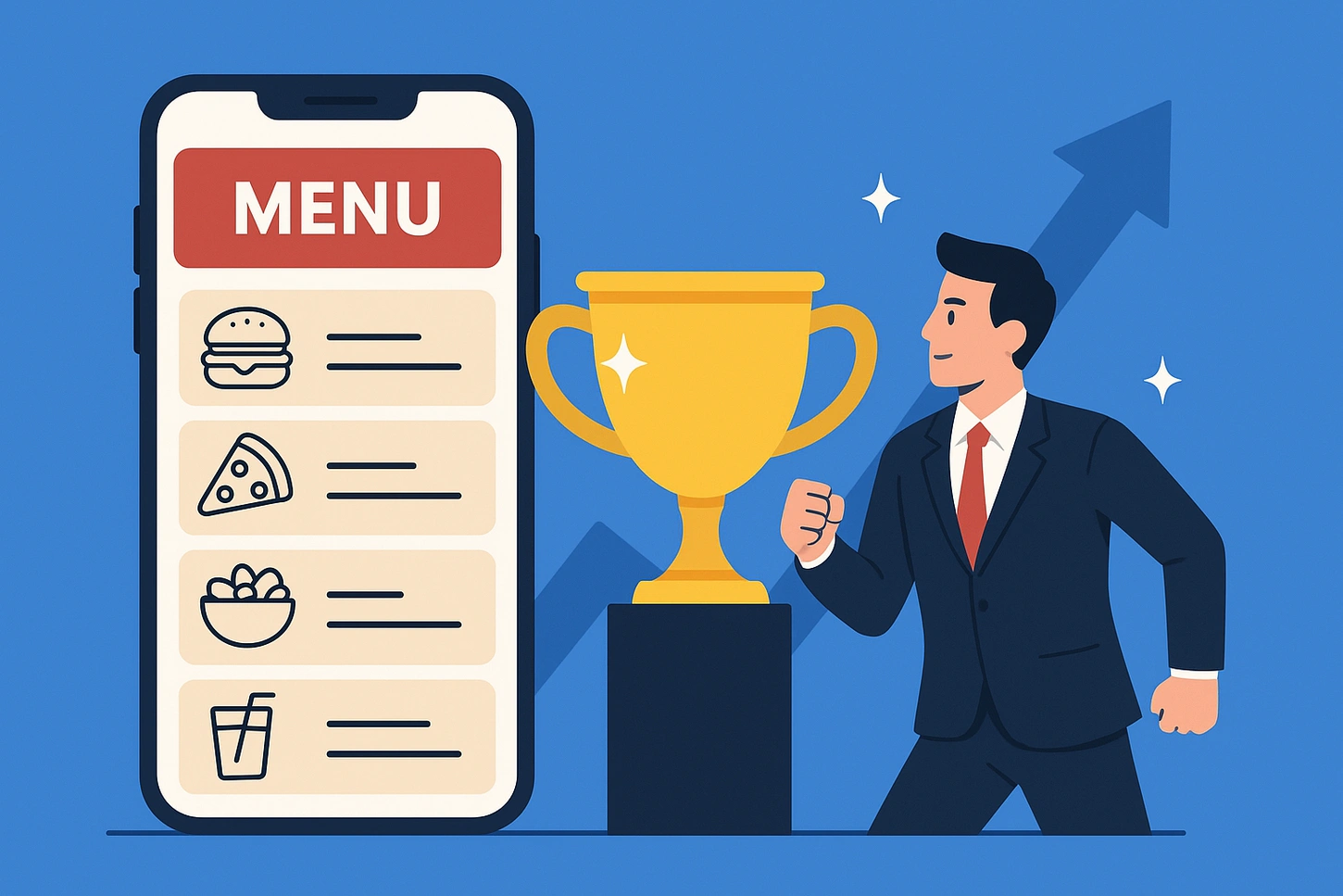 پیاده سازی منو آنلاین