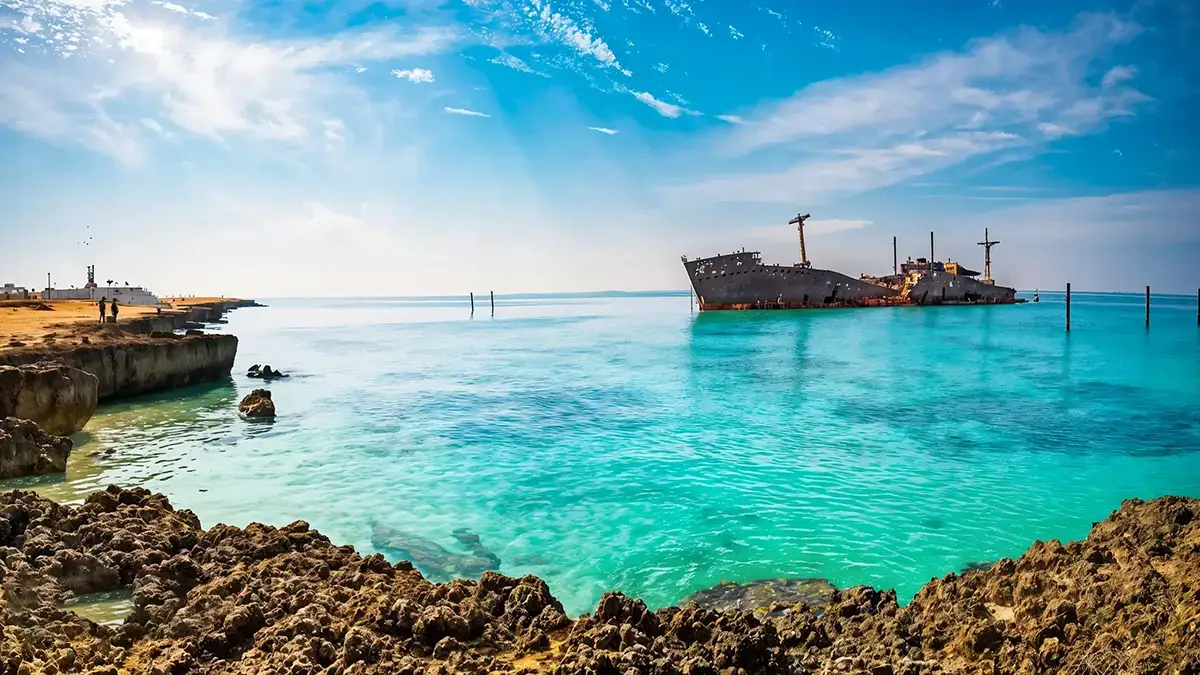 تصویر کشتی یونانی کیش