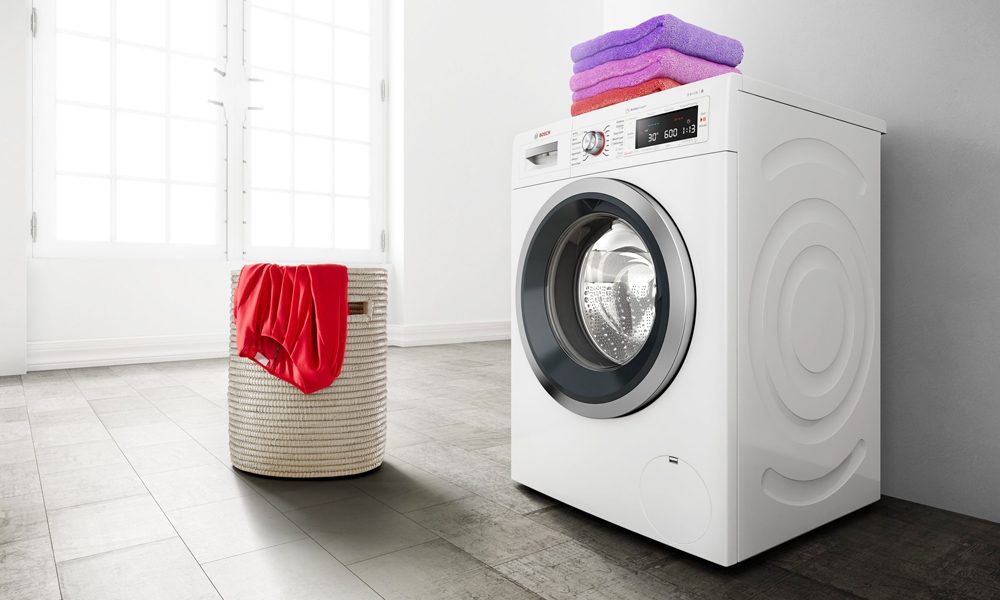 گرفتگی فیلتر ماشین لباسشویی بوش