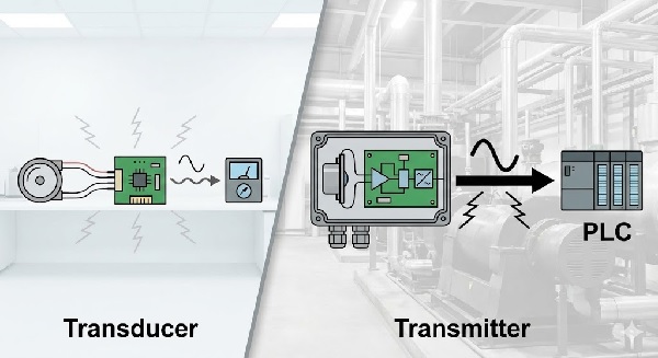 تفاوت ترانسمیتر و ترانسدیوسر چیست و کدامیک مناسب کار شماست؟