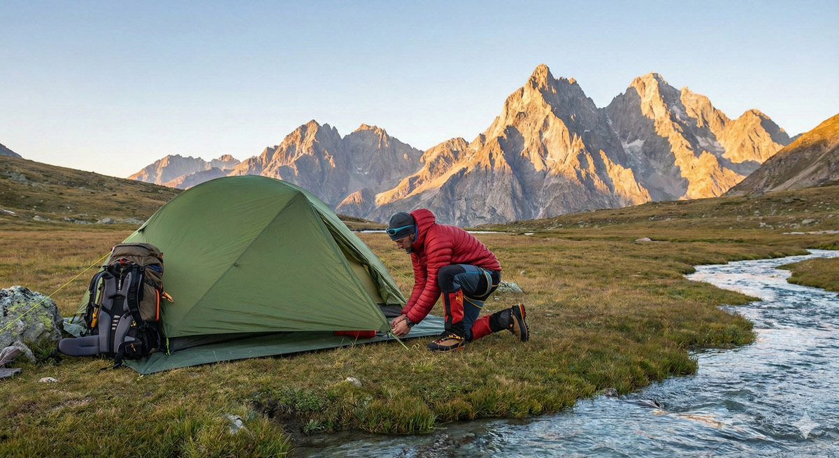 اشتباهات پنهان در برپا کردن چادر که باعث نفوذ رطوبت می‌شود