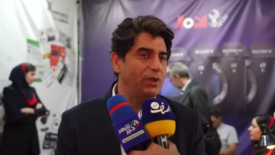 تصویر عمران قاسمی مدیرعامل نمایندگی سونی