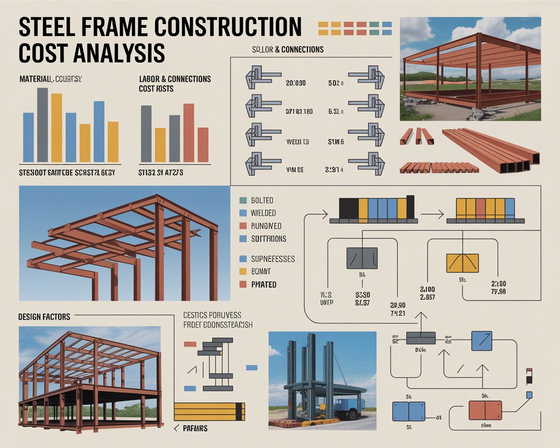 اسکلت فلزی دو طبقه