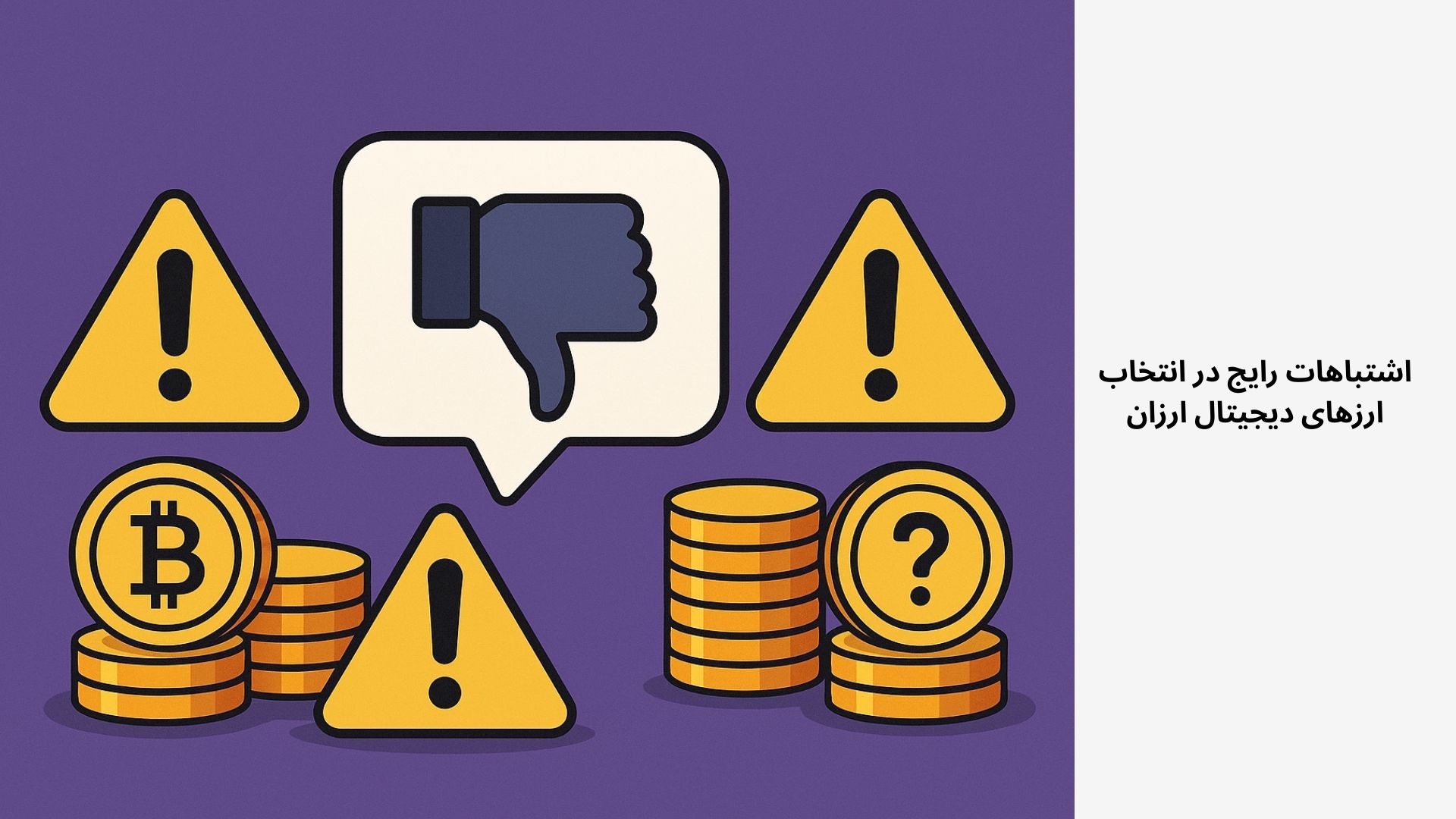 اشتباهات رایج در انتخاب ارزهای دیجیتال ارزان