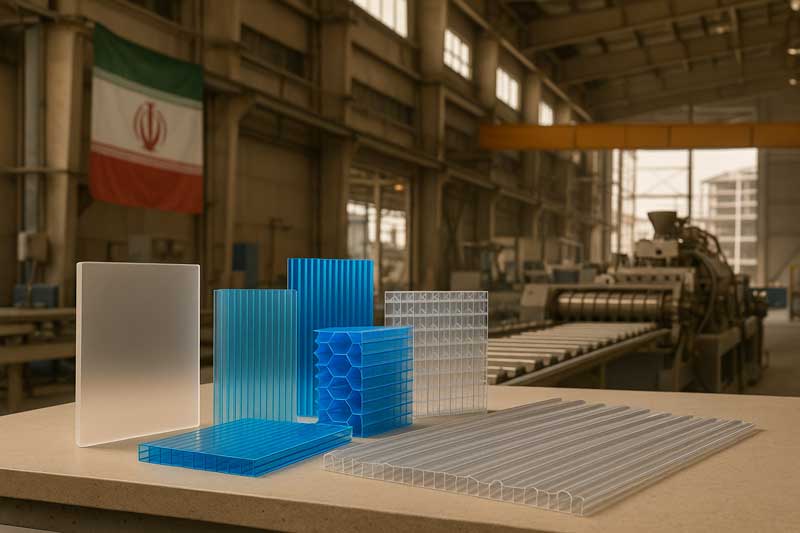 بهترین برند ایرانی ورق پلی کربنات