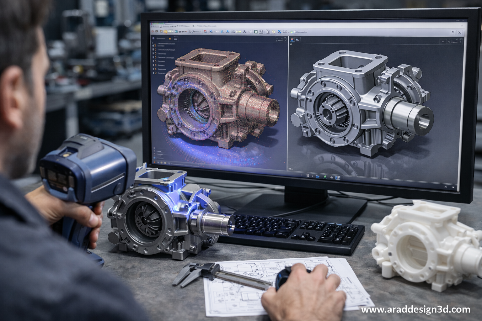 طراحی صنعتی قطعات