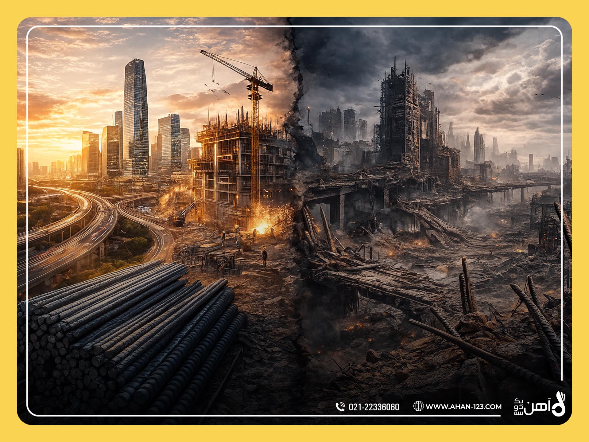 تعلل در خرید آهن چگونه پروژه ها را وارد فاز بحران می کند