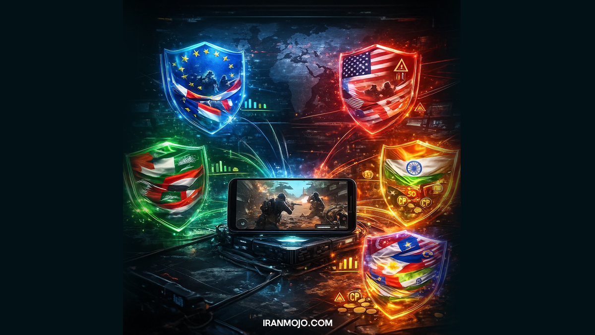 انواع ریجن کالاف دیوتی موبایل