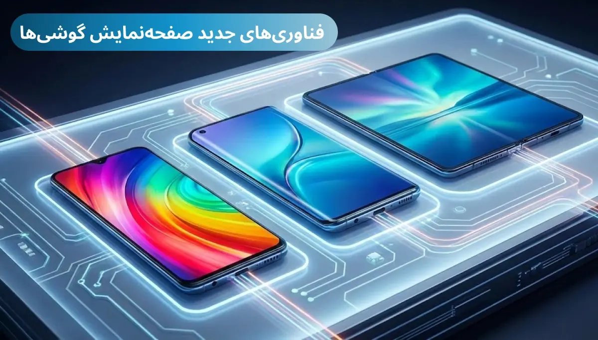 فناوری‌های جدید صفحه‌نمایش گوشی‌ها؛ از AMOLED تا Foldable