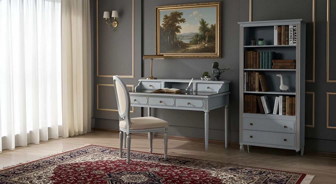 میز تحریر چوبی کلاسیک