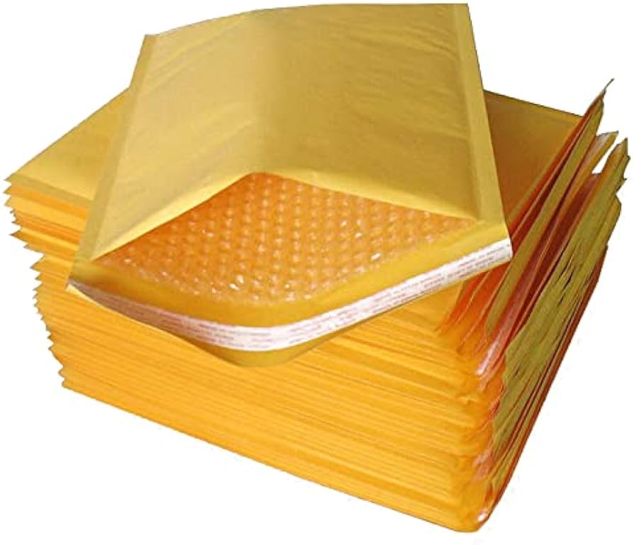 پاکت پستی حبابدار مناسب ارسال کالاهای سبک و حساس