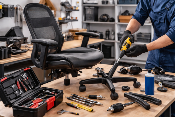 هزینه تعویض دسته صندلی اداری