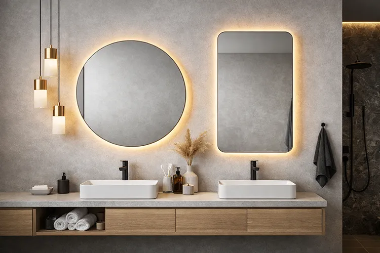 انتخاب آینه مناسب در سرویس بهداشتی