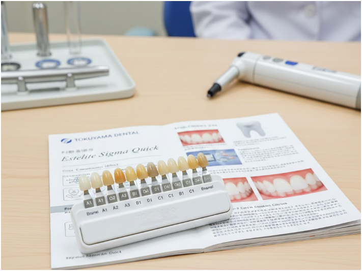 رنگ بندی و کاتالوگ کامپوزیت توکویاما