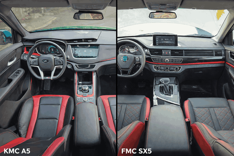 بررسی آپشن ها و کابین فردا SX5 و KMC A5