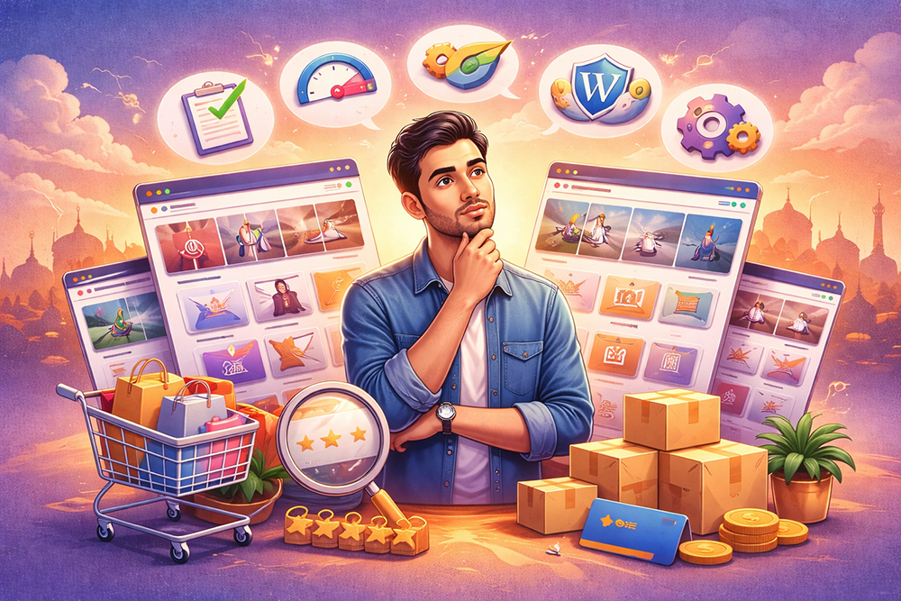 مهم‌ترین معیار انتخاب قالب فروشگاهی چیست؟