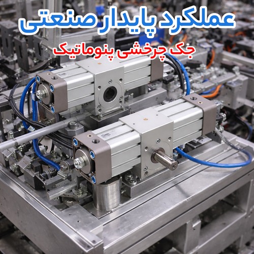 جک چرخشی پنوماتیک