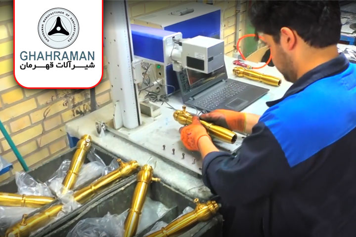 کارخانه تولید شیرآلات قهرمان