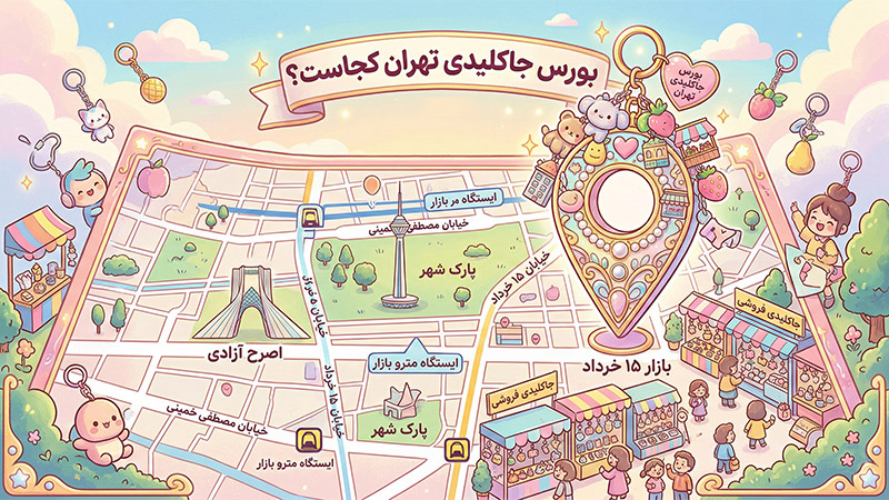 بورس جاکلیدی تهران کجاست؟