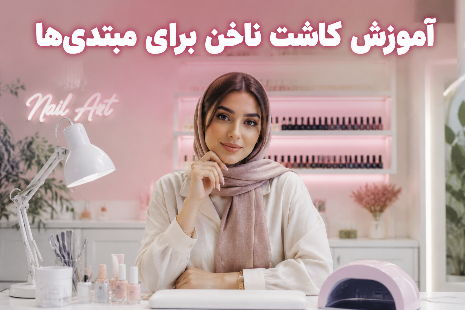 آموزش کاشت ناخن برای مبتدیان