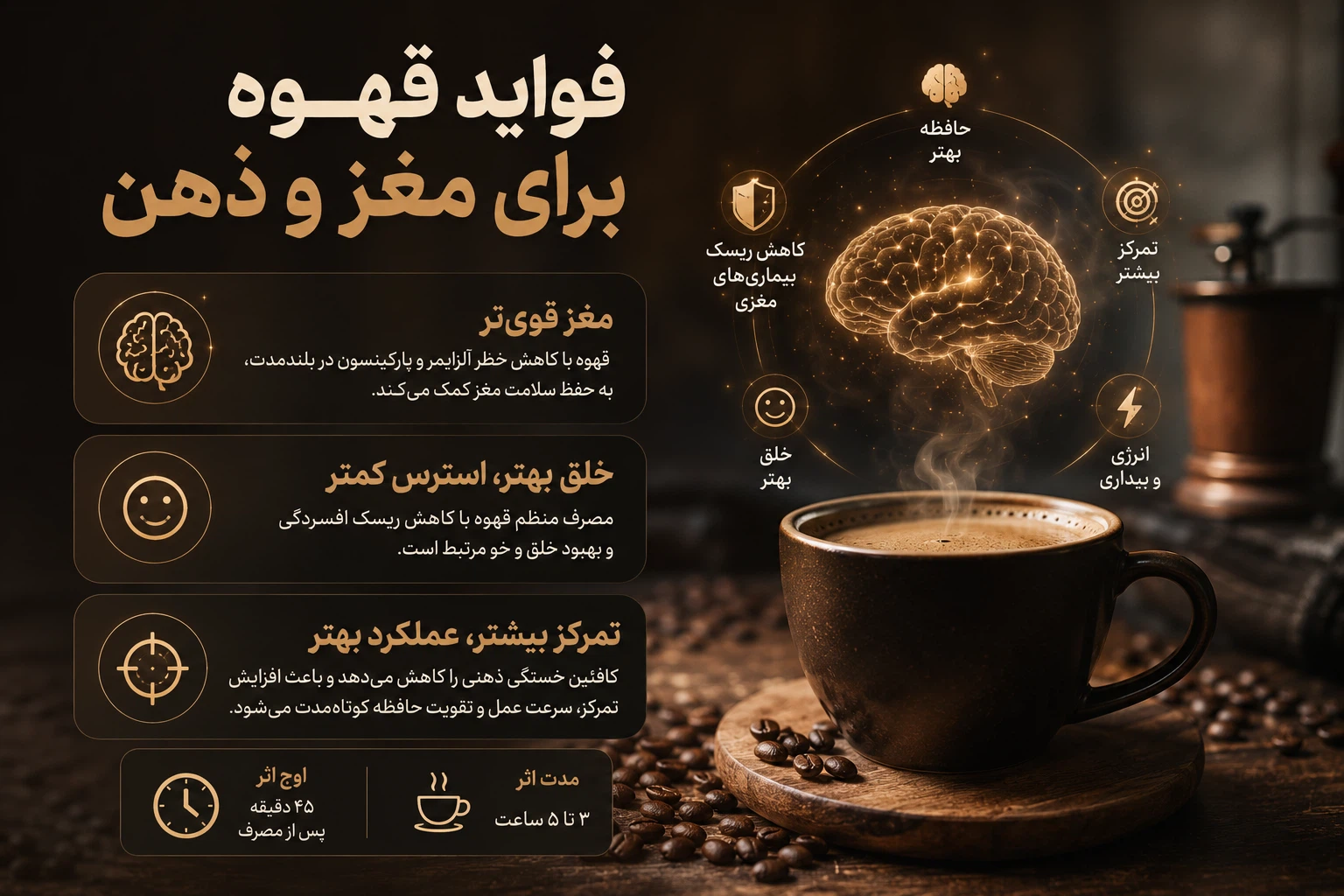 فواید قهوه