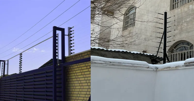 فنس الکتریکی کارخانه