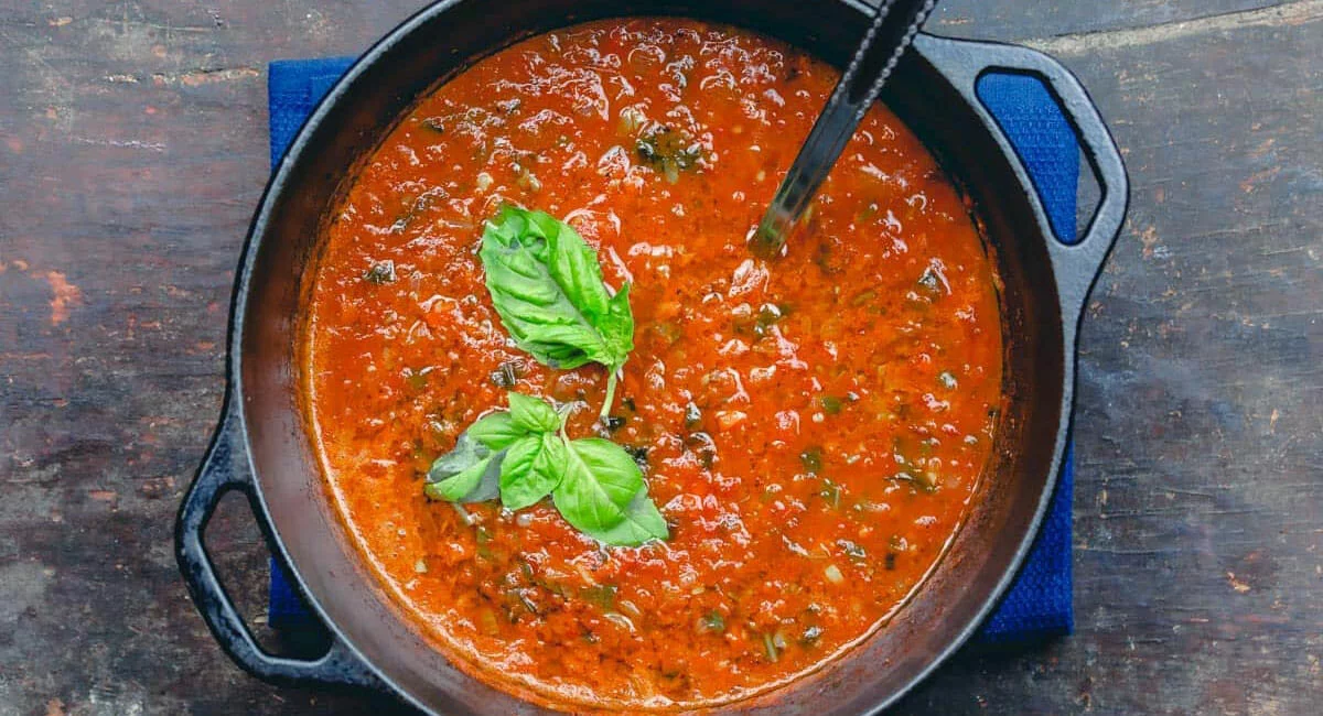 سوپ گوجه فرنگی