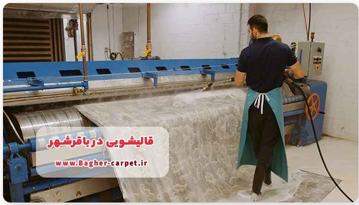 انواع خدمات در قالیشویی باقرشهر