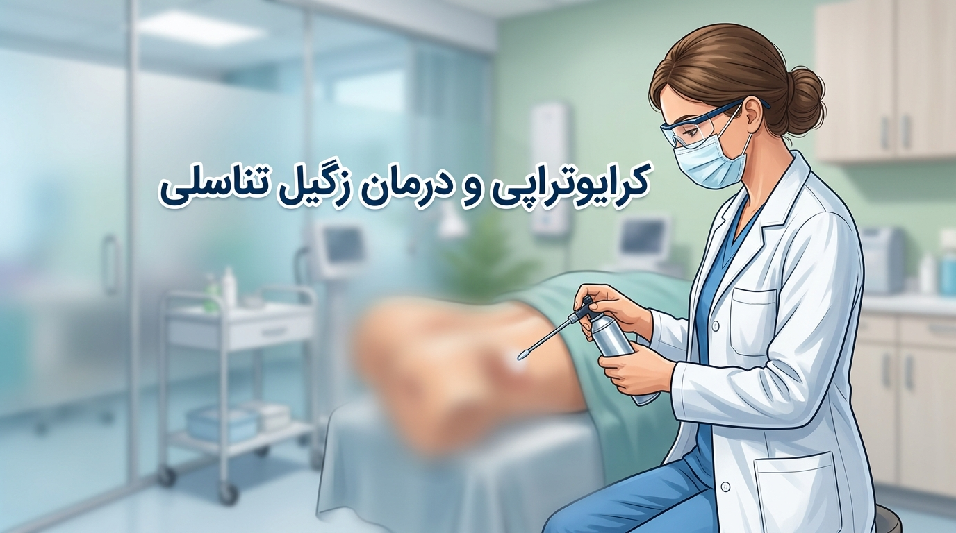 کرایوتراپی چیست و چه نقشی در درمان زگیل تناسلی