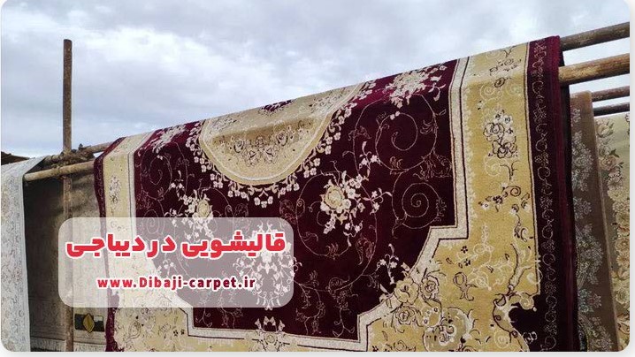 خدمات قالیشویی دیباجی - شستشوی اصولی و بدون آسیب به الیاف فرش