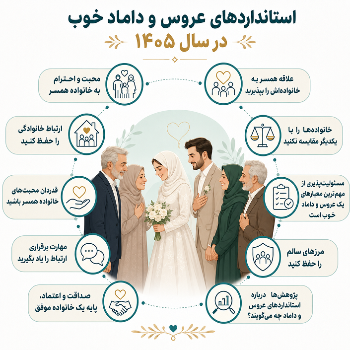 نشانه های داماد خوب