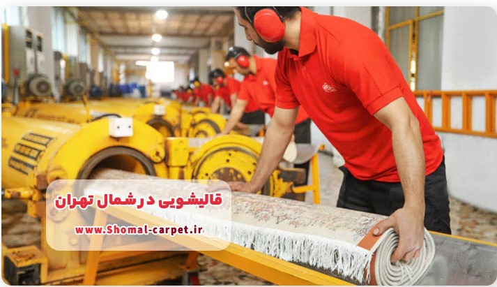 انواع خدمات فرش شویی در شمال تهران