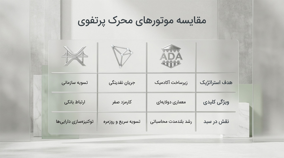 مقایسه کاردانو و ترون و ریپل