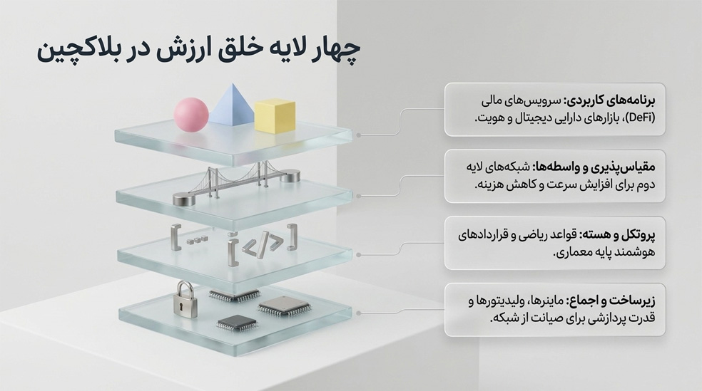 خلق ارزش در بلاک چین