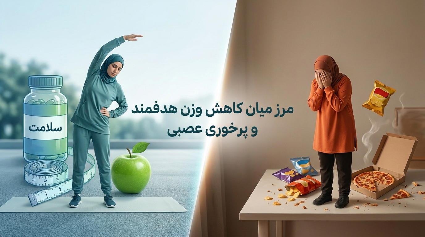 لاغری با قرص، کپسول و مکمل | مرز کاهش وزن و پرخوری عصبی مرز میان کاهش وزن هدفمند و پرخوری عصبی
