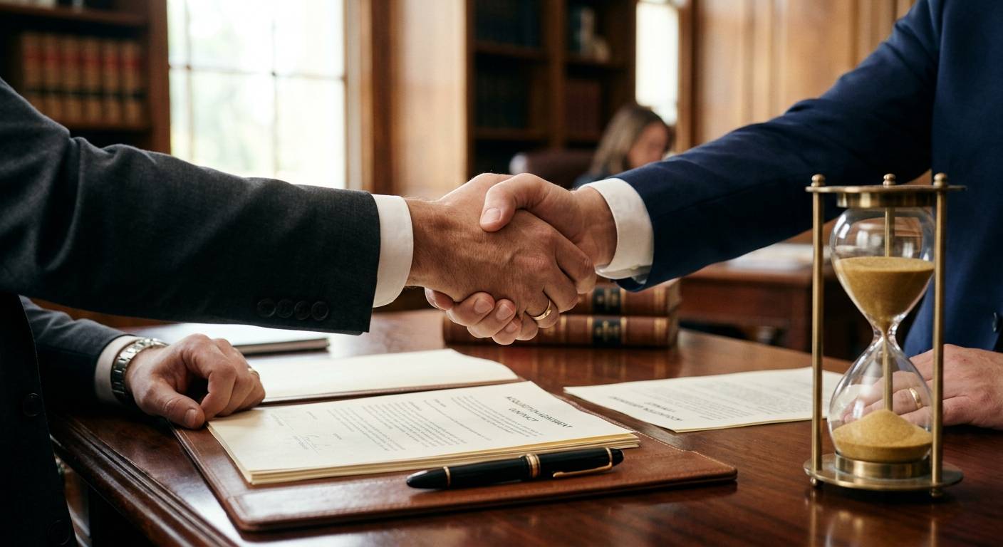 جلوگیری از طولانی شدن روند دادگاه و هدررفت سرمایه با توافق قانونی میان زوجین