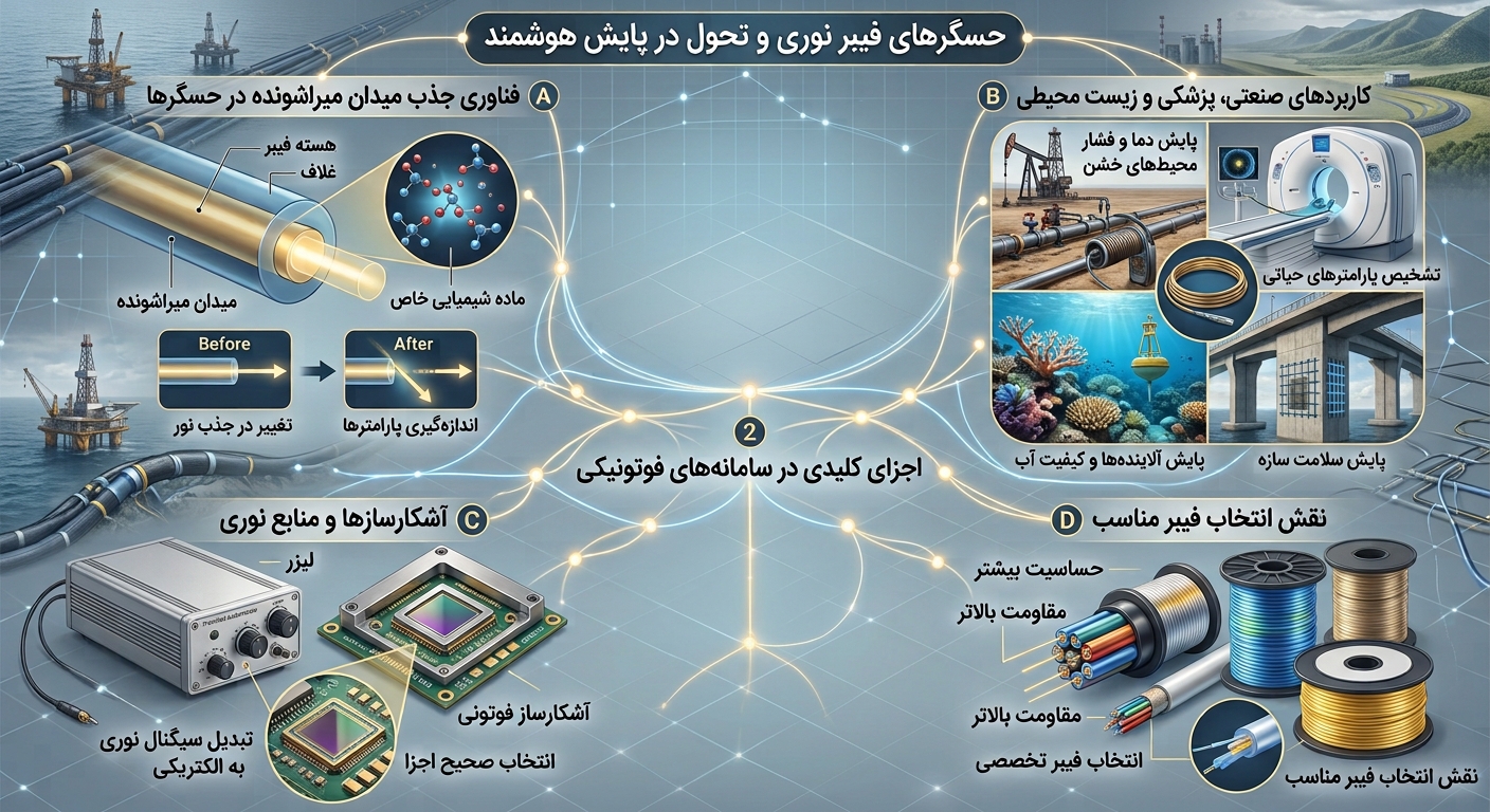 اجزای کلیدی در سامانه های فوتونیکی با علی اصغر آبنیکی